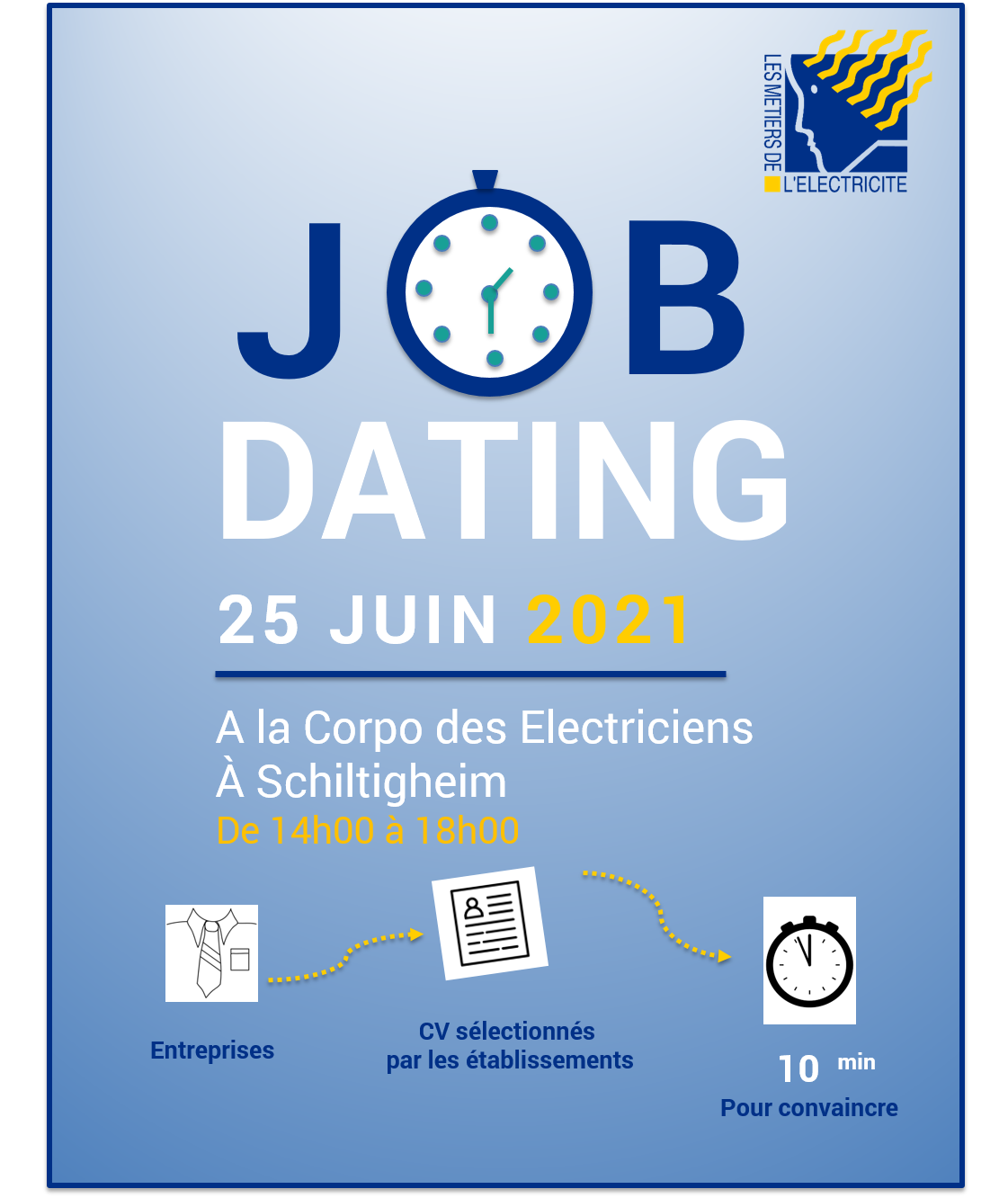 JOB DATING le 25 Juin à la Corpo !